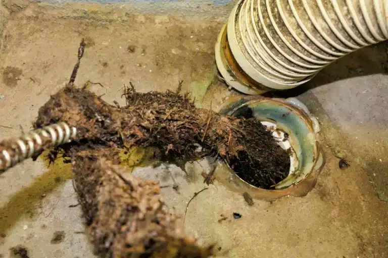 Tree root removal from sewer lines
